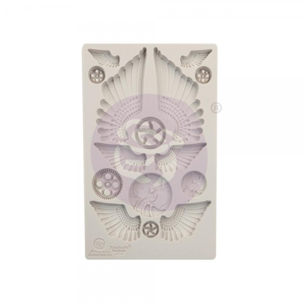 Prima / Finnabair Moulds - Cogs and Wings